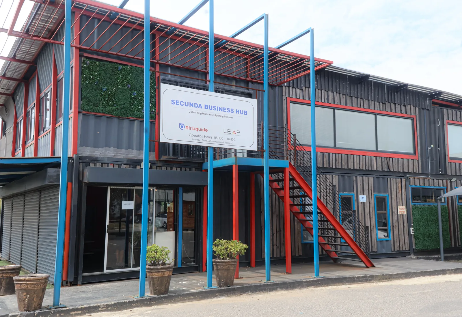 Secunda Business Hub supported by LEAP and Air Liquide