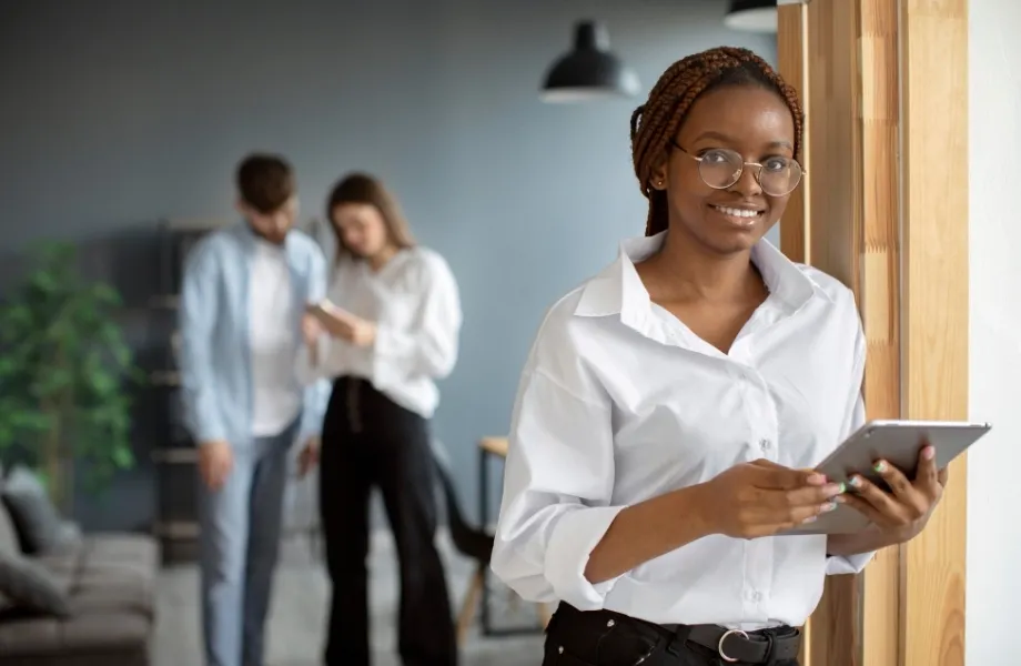 People connecting at a LEAP community event